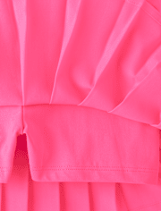 Girls Quick Dry Pleated Skort