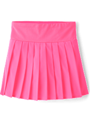 Girls Quick Dry Pleated Skort