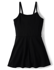 Girls Quick Dry Cross Back Tennis Dress