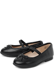 Ballerines à nœud pour petites filles