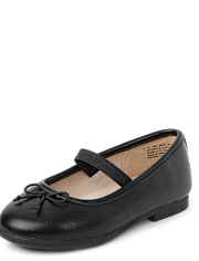 Ballerines à nœud pour petites filles