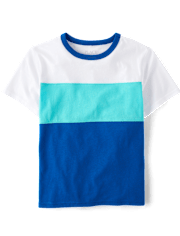 Haut colorblock pour garçon