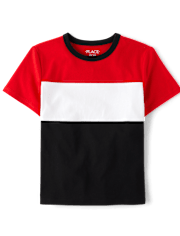 Haut colorblock pour garçon