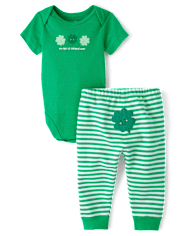 Baby First St. Patrick's Day 2-Piece Playwear Set