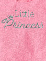 Baby Girls Little Princess Tutu Bodysuit 2-Pack