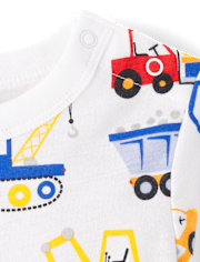 Lot de 2 barboteuses de chantier pour bébé garçon