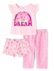 tout-petit, fille Ensemble pyjama 3 pièces Living The Dream