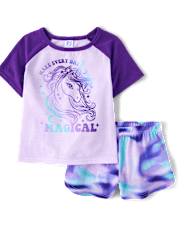 Girls Unicorn Pajamas