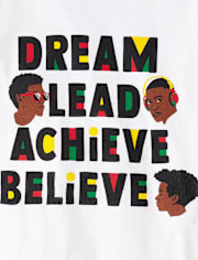 Boys Matching Family Black History Snug Fit Cotton Pajamas