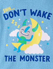 Baby And Toddler Boys Monster Snug Fit Cotton Pajamas