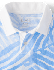 Boys Print Polo
