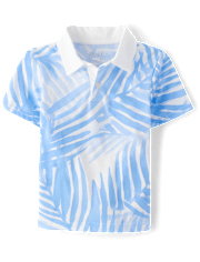 Boys Print Polo
