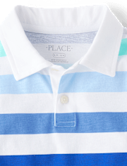 Boys Print Polo