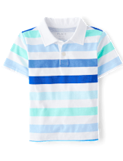 Boys Print Polo