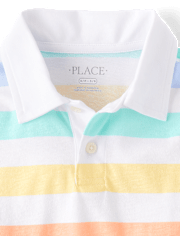 Boys Print Polo