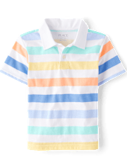 Boys Print Polo