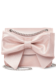Girls Shimmer Bow Bag