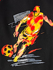 Boys Soccer Snug Fit Cotton Pajamas