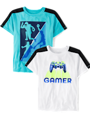 Boys Gamer Performance Top 2-Pack