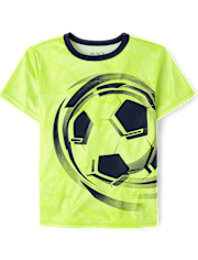 Haut de football Performance pour garçons