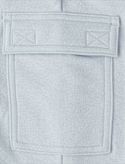 Boys French Terry Cargo Jogger Pants