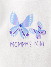 Baby Girls Butterfly Bodysuit 5-Pack