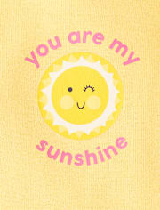 Baby Girls Sun Bodysuit 5-Pack