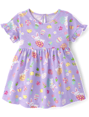 Baby Girls Easter Bodysuit Dress