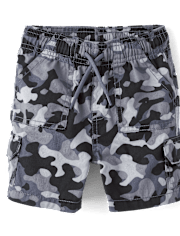 Baby And Toddler Boys Pull On Cargo Shorts