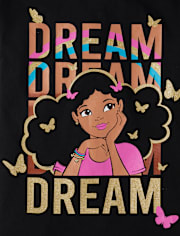 Girls Girl Dream Graphic Tee