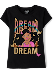 Girls Girl Dream Graphic Tee