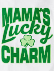 Baby And Toddler Boys St. Patrick's Day Mama's Lucky Charm Graphic Tee