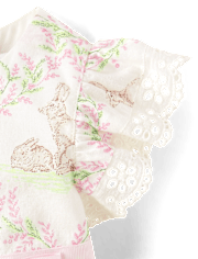 Robes à volants en forme de lapin pour bébés filles