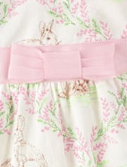 Robes à volants en forme de lapin pour bébés filles