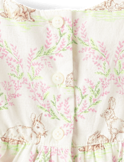 Robes à volants en forme de lapin pour bébés filles