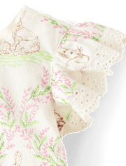 tout-petit, fille Bunny Ruffle Robes
