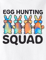 Baby Matching Family Egg Hunting Squad Graphic Bodysuit