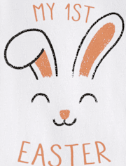 Baby First Easter Graphic Bodysuit
