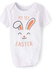 Baby First Easter Graphic Bodysuit