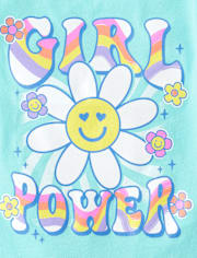 Baby And Toddler Girls Positivity Graphic Tee 4-Pack