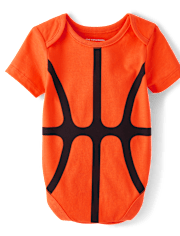 Unisex Baby Basketball Graphic Bodysuit