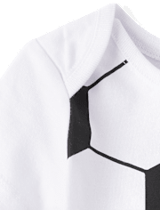 Baby Soccer Ball Graphic Bodysuit