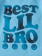 Baby Boys Best Lil Bro Graphic Bodysuit