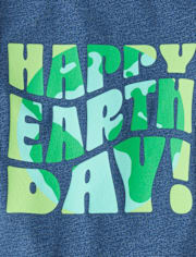 Baby And Toddler Boys Earth Day Graphic Tee