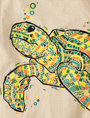 Boys Turtle Graphic Tee