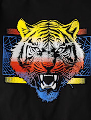 Boys Tiger Graphic Tee
