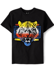 Boys Tiger Graphic Tee