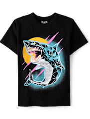 Boys Shark Graphic Tee