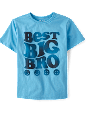 Boys Best Big Bro Graphic Tee