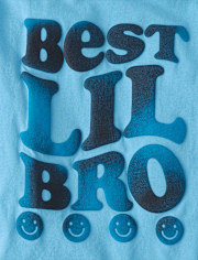 Boys Best Lil Bro Graphic Tee